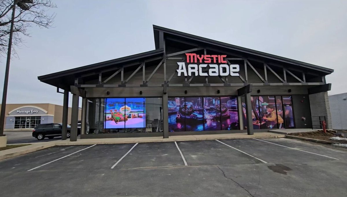 intergamefun's tweet photo. VR focused arcade opens in Indiana, US

An arcade in Fort Wayne, Indiana, US, featuring VR bumper cars and 360-degree roller coaster simulators has opened its doors to guests.

Read more: https://t.co/NmyD7Xy20z

#MysticArcade #VRArcade #FortWayne #ArcadeFun https://t.co/W2ttP3r7tp