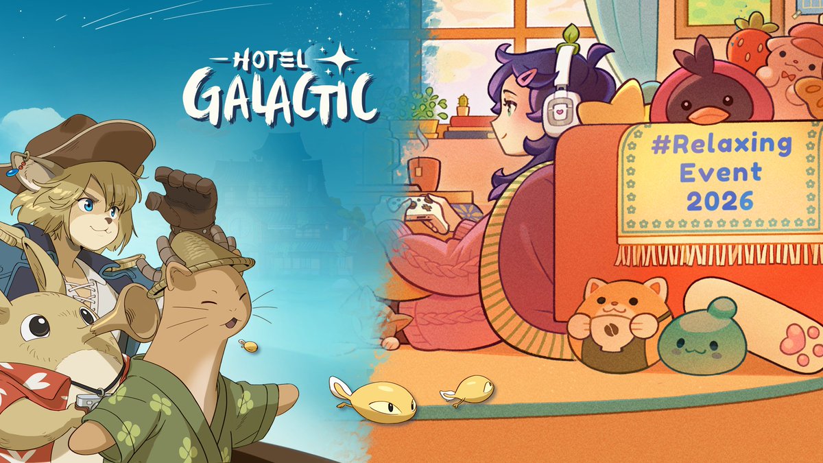 Hotel Galactic 🪐 PLAY NOW ON STEAM tweet media