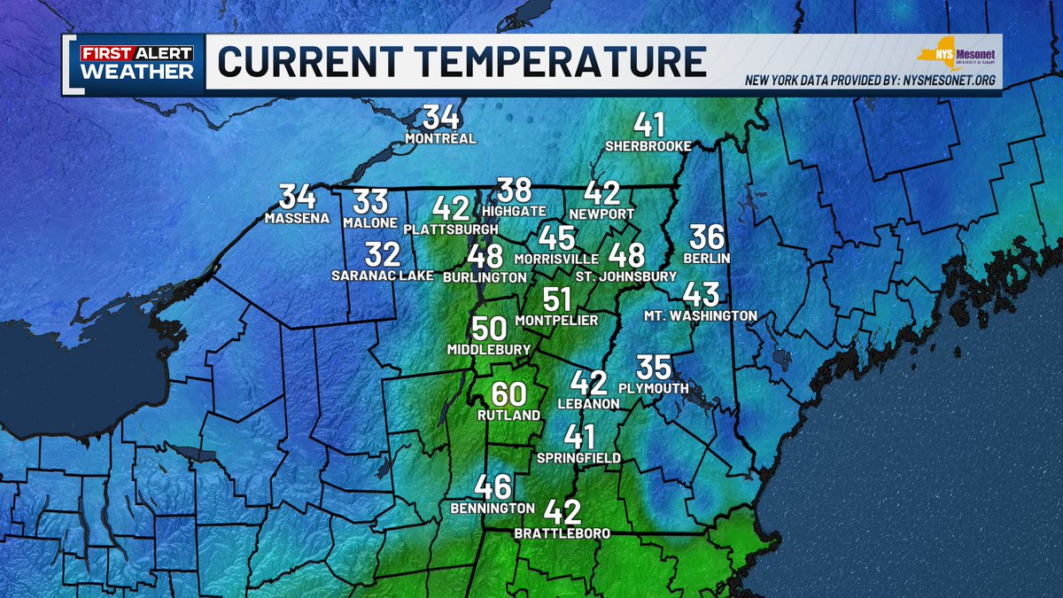 It's a mild morning for most, but cold in the North Country! The ...