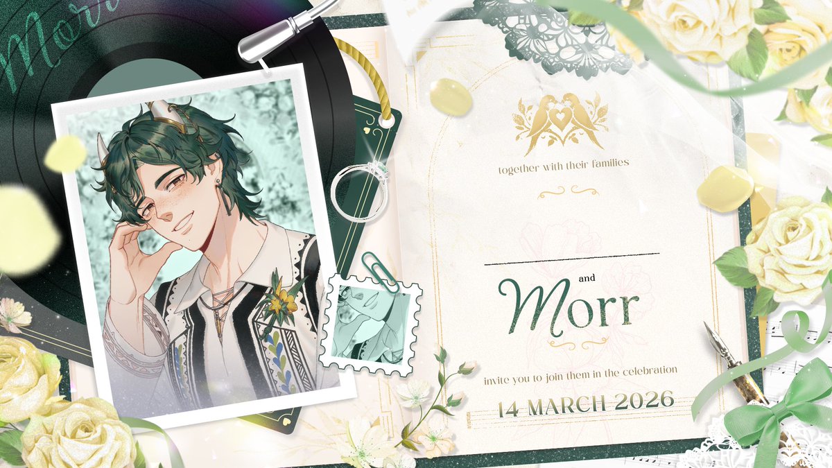 ไม่ใช่เจ้าสัว ไม่ใช่เจ้าขุน แต่เป็นเจ้าบ่าวของคุณแล้วนะจ๊ะ!💚

สายลมคืนวาน พระจันทร์คืนนี้ (昨夜风今宵月) Cover song Thai ver. - 庄淇玟29 [ARP Celestial Boys]
Youtube Premiere
FRI 13 MAR 2026
ー　19:00 GMT+7　ー

youtu.be/WwiTH-wvOGI

#ARProject