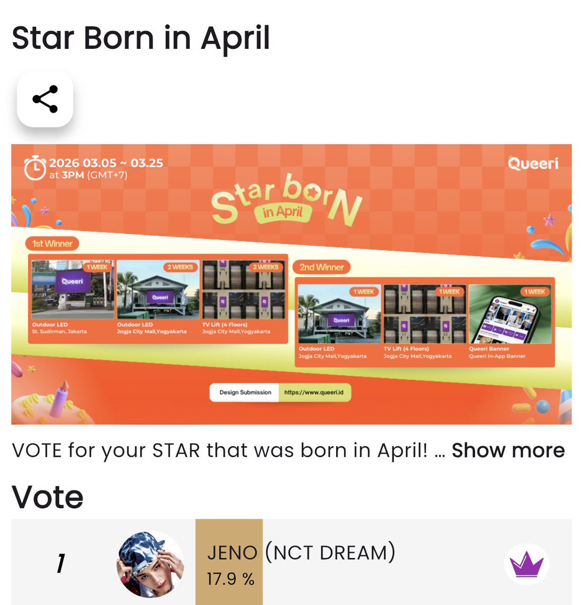 VoteforJENOth tweet media