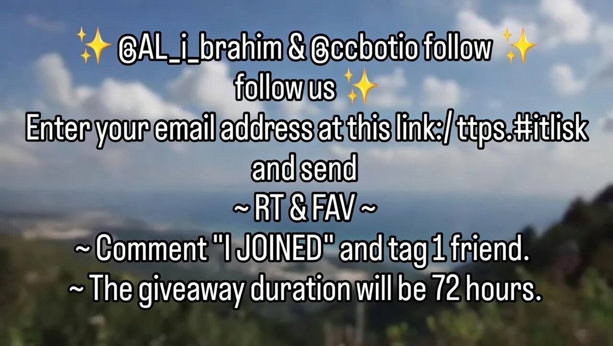 Herkese #CC günler!   

Yakında lansman yapacak projemiz <a href="/ccbotio/">CC Bot Wallet</a>  için 5 adet garantili erişim.....

🔹 <a href="/Al_i_brahim/">Alibrahim</a> &amp; <a href="/ccbotio/">CC Bot Wallet</a> takip et.
🔹 Bu linke ccbot.io/#waitlist mail adresini gir ve gönder.
🔹 RT &amp; FAV yap.
🔹 Yoruma ''KATILDIM'' ve 1 arkadaşını etiketle.
🔹 Çekiliş