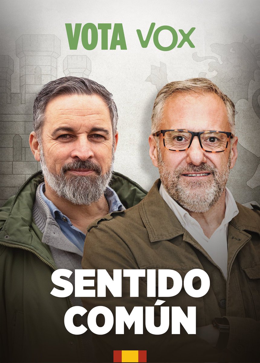 <a href="/jesusvazquezb/">Jesús Vazquez 🇪🇦💚💚💚🇪🇦</a> <a href="/7vecesEspartano/">Espartano Estoico</a> Es el principio del renacer de España. 
El PP es un lastre que sólo favorece el mantenimiento de las infames y perversas leyes socialcomunistas. 
Leyes que el PP asume cómo propias. 
Sólo VOX es oposición real al gobierno socialcomunista!
#AbascalPresidente 
#AbascalTieneRazón