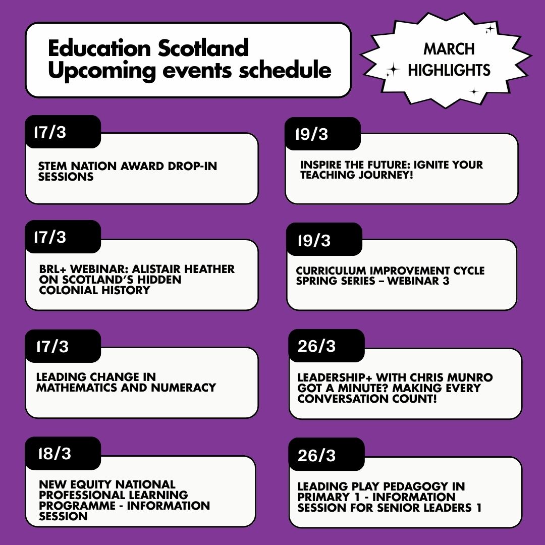 Education Scotland tweet media