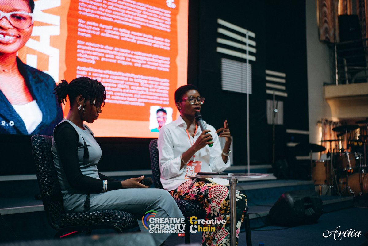 Creative_C3's tweet photo. At the Creative Capacity Conference, speaker Miss Alexander Comfort challenged this generation to rethink success in an age of hyper-connectivity, where constant engagement can quietly lead to burnout.

#CreativeCapacityConference
#CreativeChain
#C32026 https://t.co/zdDDJ9EhkI