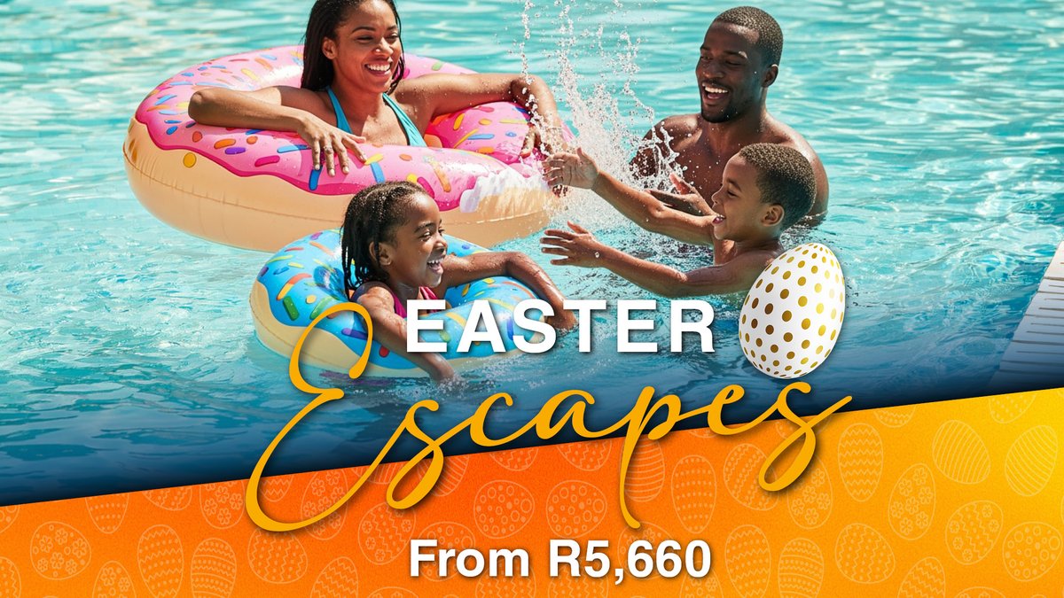 OBHolidayClub's tweet photo. Your Easter Holidays Treasure is Here. ✨

Ocean views, countryside calm &amp; family-friendly escapes are waiting.
Use your Bonus Breaks to book your Easter getaway. 🐰🌿

12 MARCH ONLY. Ts &amp; Cs. Call 012 349 2277 or visit https://t.co/BPEDjA1EEa

#EasterEscape #SchoolHolidayPlans https://t.co/bJJ8lGGw7y