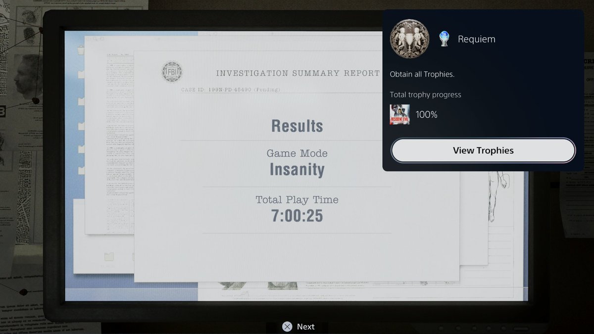 Finally beat Insanity mode without inf ammo or rockets #RE9 #ResidentEvilRequiem