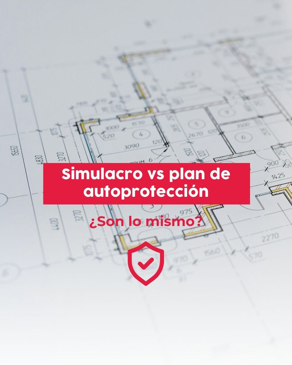 RodichSeguridad's tweet photo. ➡️ El plan de autoprotección es el documento que organiza cómo actuar ante una emergencia 📄 

➡️ El simulacro es la puesta en práctica de ese plan y el momento de comprobar si todo funciona✅ 

En Rodich Seguridad trabajamos para que la prevención sea clara, útil y eficaz https://t.co/KeVC3a1wTY