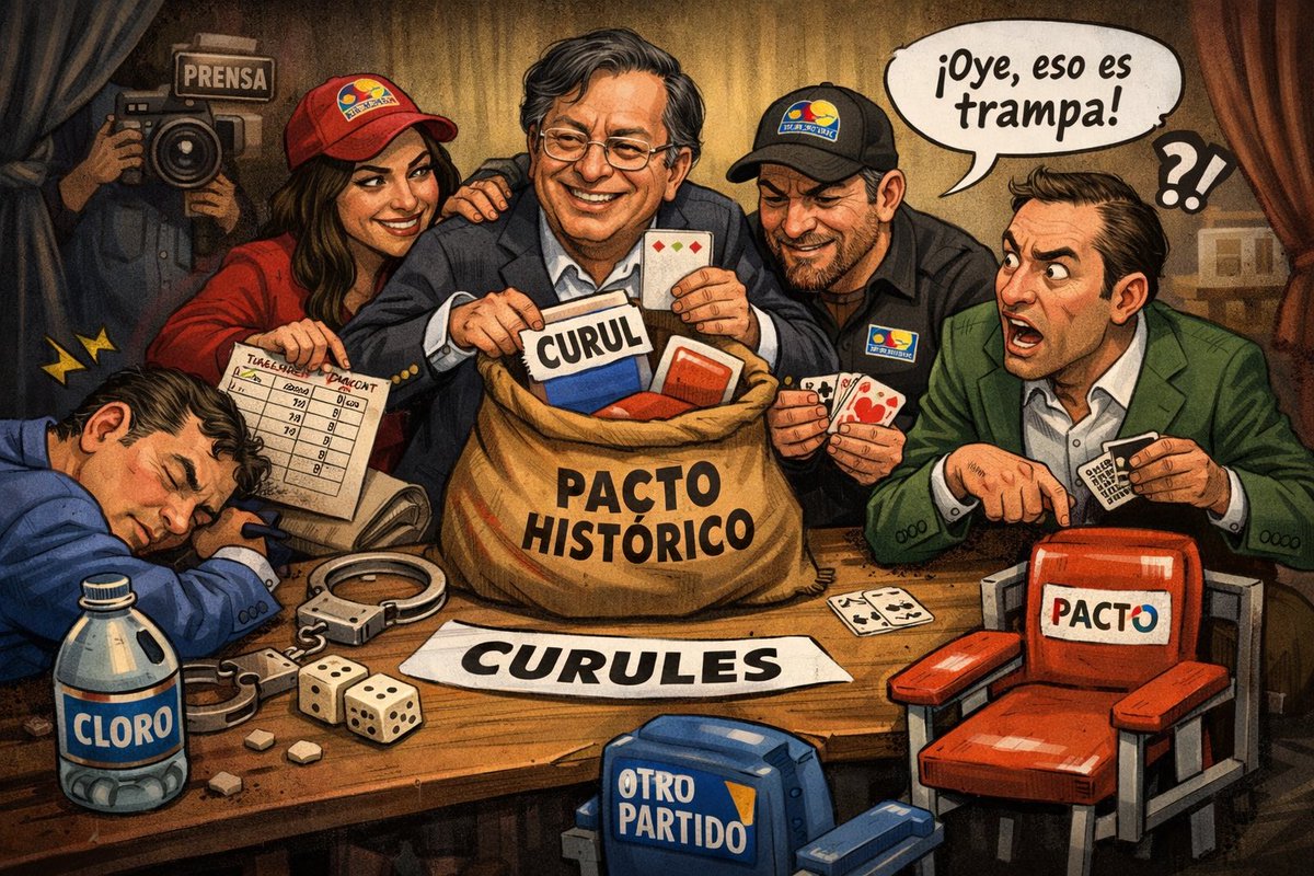 CapGusManX's tweet photo. Mucho ojo: el Pacto Histórico está armando una jugada para quitar curules.
Ese ruido mediático por todos lados no es casualidad.
Aquí hay algo bien calculado y muchos aún no lo ven. https://t.co/S3EshVQ9Rv