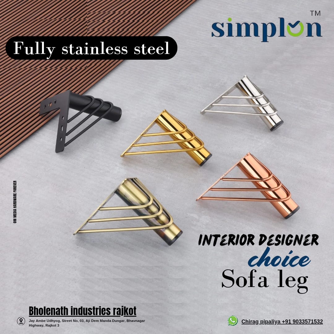 Dealers &amp; Distributors Enquiries Solicited

 BHOLENATH INDUSTRIES 

Contact : Chirag pipaliya   +91 9033571532 

Enquiry For via whatsApp click:
bit.ly/OMMEDIA_919033…

FACEBOOK PAGE : facebook.com/share/1C7LDPRX…

INSTAGRAM PAGE : instagram.com/simplon_hinges