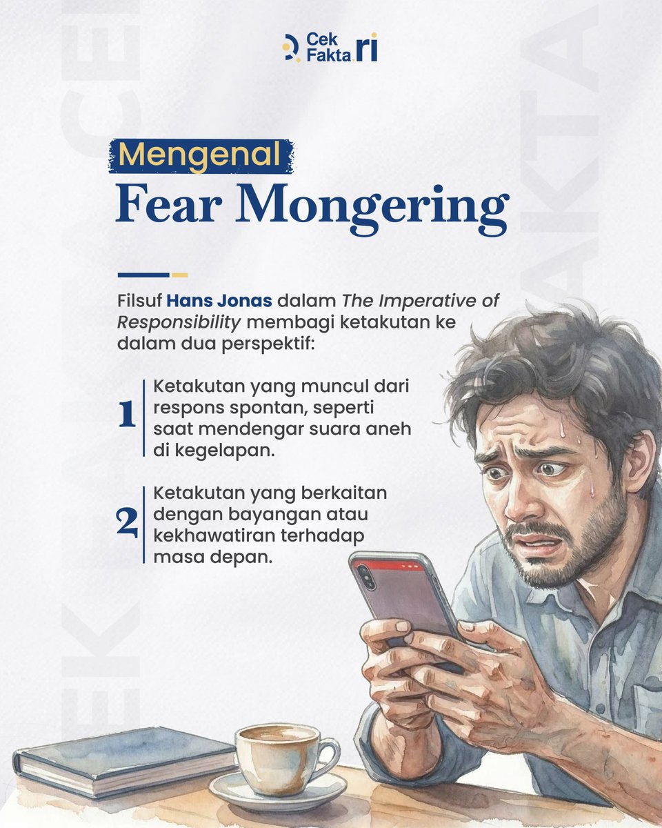 cekfakta_ri's tweet photo. Beredar video yang menyebut Indonesia tidak baik-baik saja akibat geopolitik dan bahkan berpotensi hancur. Narasi seperti ini merupakan fear mongering. 

#disinformasifitnahkebencian #dfk https://t.co/X6r3VXxXi8