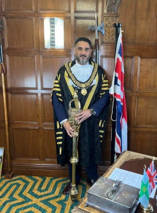 Ajit Atwal, Mayor of Derby, UK