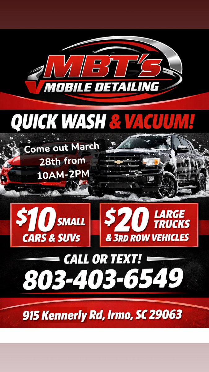 _BigBruce's tweet photo. Tap in with me if you need a detailing!!! Also come out Saturday March 28th and support the promo event!! https://t.co/lCgBpgNwJy