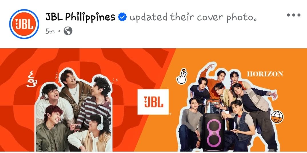 JBL updater their Cover Photo 
Engage Anchors

facebook.com/share/1H8q575U…

JBL X HORI7ON
#HORI7ON #호라이즌 
<a href="/JBLaudio/">JBL</a>