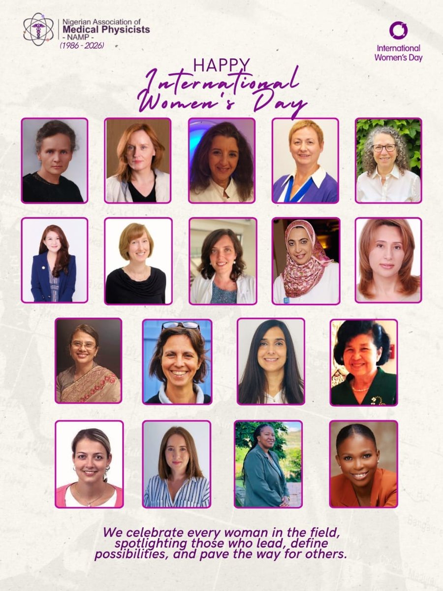 NAMPNigeria's tweet photo. We thank you for inspiring more women to bring their brilliance, leadership, and passion to the advancement of cancer care.

Happy International Women’s Month from all of us at NAMP!

#IWD2026 #GiveToGain #WomenInmedicine
#WomenInLeadership https://t.co/JB8TqxliYu