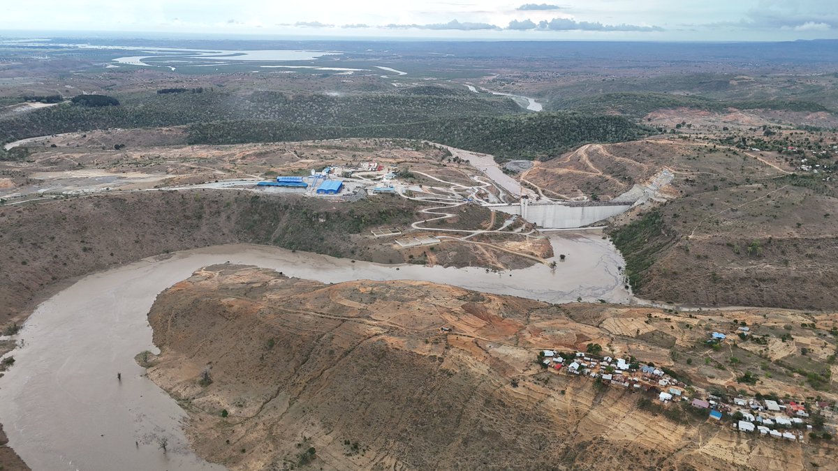KWSCRP_'s tweet photo. Mwache Dam Project progress. https://t.co/dzjPQ5j373