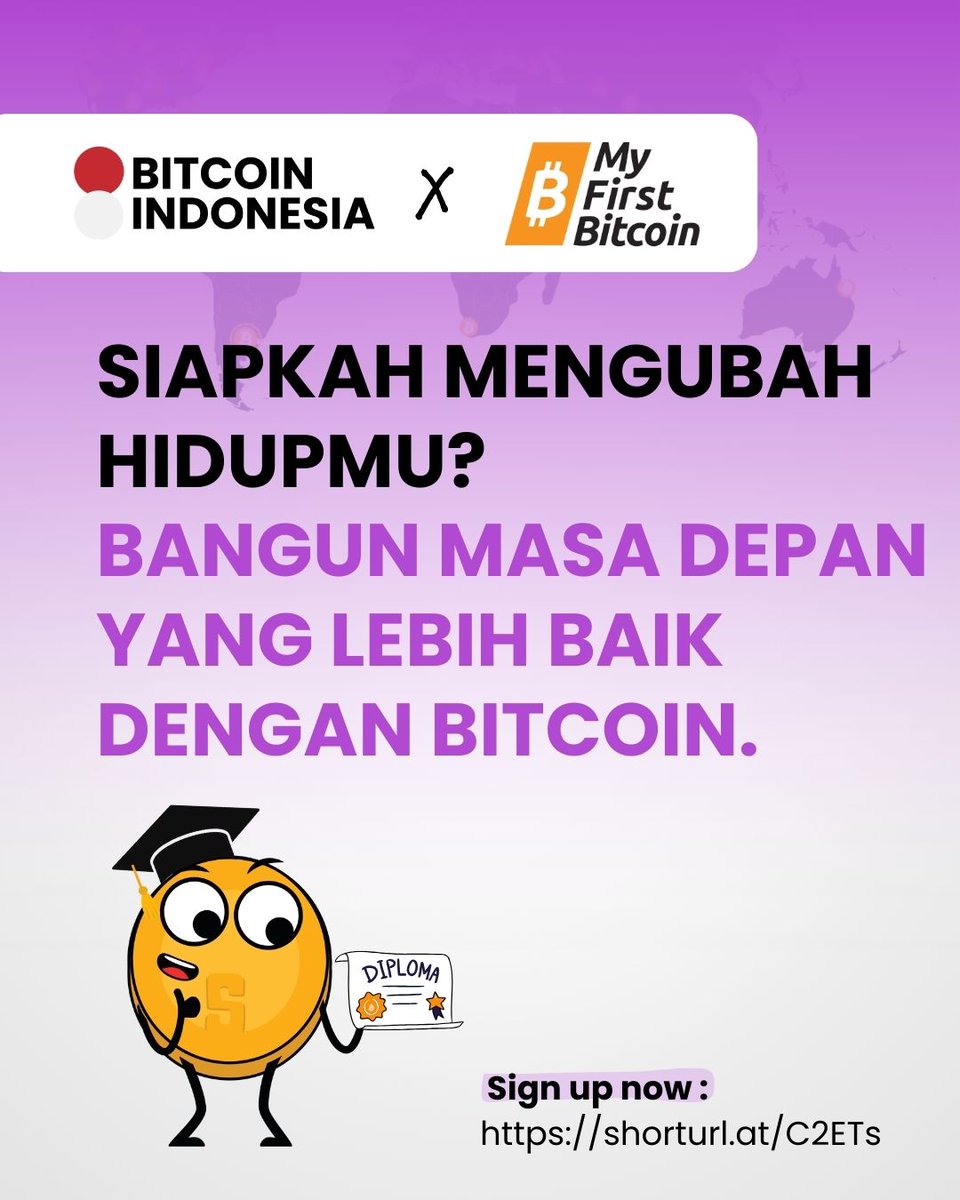 bitcoinindo21ID's tweet photo. Capek pengen banget belajar Bitcoin tapi seringkali malah kena zonk? Kelas ini buat kamu!🔥

Kurikulum Bitcoin kelas dunia yg terbaik! 

100% GRATIS tanpa udang dibalik batu lagi!

Daftar sekarang! 
🔗 https://t.co/6m01wIUhj0

#bitcoin #btc #myfirstbitcoin #education ... https://t.co/3kLbJdgCyW
