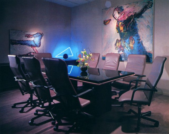Offices of Sound Video Unlimited, Los Angeles, 1984.
