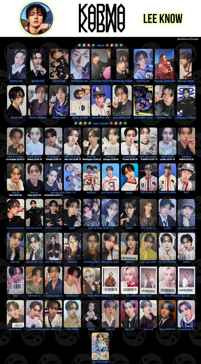 catherine9snape's tweet photo. 스트레이키즈 Stray Kids KARMA photocard wishlist . template updated

Good quality: https://t.co/LX37YgeZ94
KARMA 방찬 Bang Chan 리노 Lee Know 창빈 Changbin 현진 Hyunjin https://t.co/jhiSTCxz0v