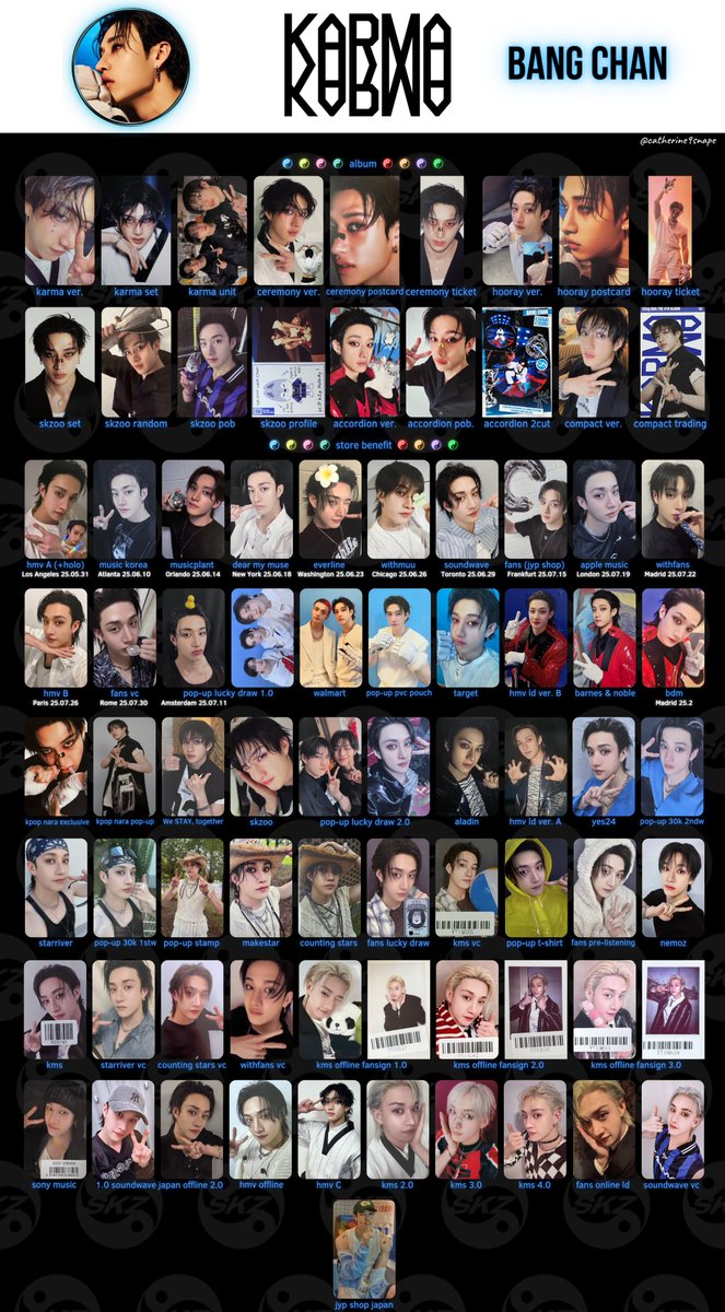 catherine9snape's tweet photo. 스트레이키즈 Stray Kids KARMA photocard wishlist . template updated

Good quality: https://t.co/LX37YgeZ94
KARMA 방찬 Bang Chan 리노 Lee Know 창빈 Changbin 현진 Hyunjin https://t.co/jhiSTCxz0v