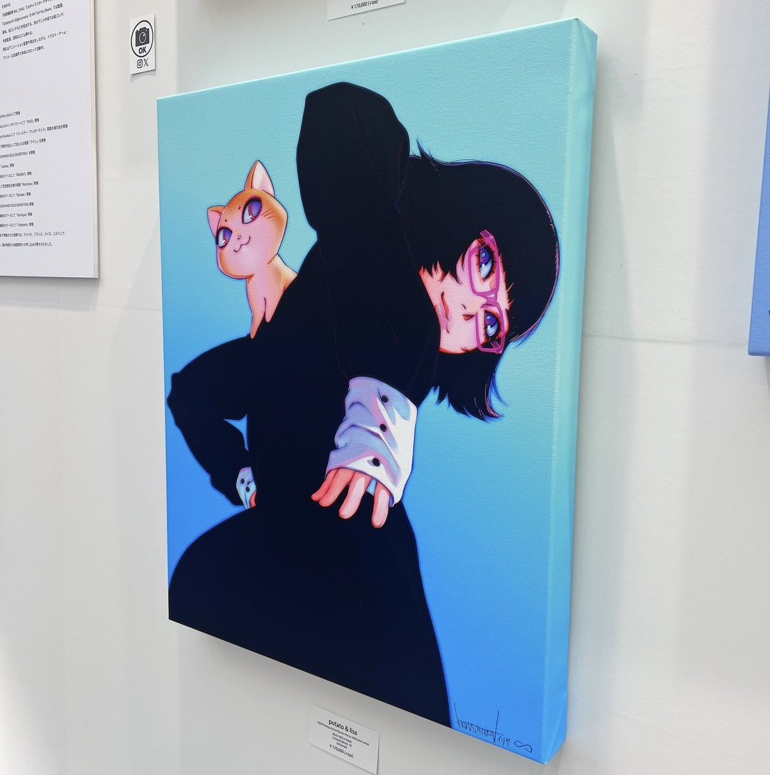 GalleryHanada's tweet photo. Print works are also available for purchase online.

⚠️ Please note:
As sales at the art fair venue are prioritized, online purchase requests will be confirmed only for selected buyers.
We will contact those whose purchase is confirmed within approximately one business day.

Please note that submitting the form does not guarantee purchase.

To apply for purchase, please use the form below.
👉 https://t.co/FJmz7Sw4ch