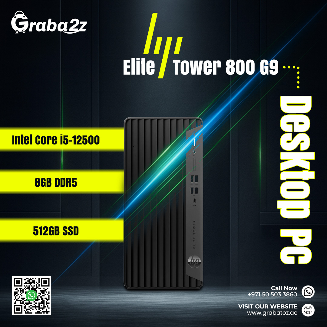 GrabAtoz's tweet image. 🖥 Power your workspace.

HP Elite Tower 800 G9

⚡ Intel Core i5-12500
🚀 8GB DDR5
💾 512GB SSD

Built for productivity.

Shop now 👉 grabatoz.ae

#HP #DesktopPC #Grabatoz #tech #UAE