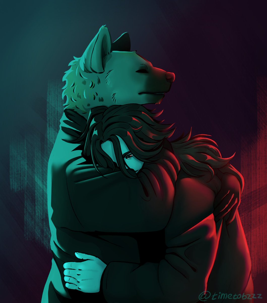 PandaIsAda's tweet photo. "My boy, you're taking on too much..."

#hotlinemiami 
#hotlinemiamioc 
#original_character https://t.co/7jOleQBl5L