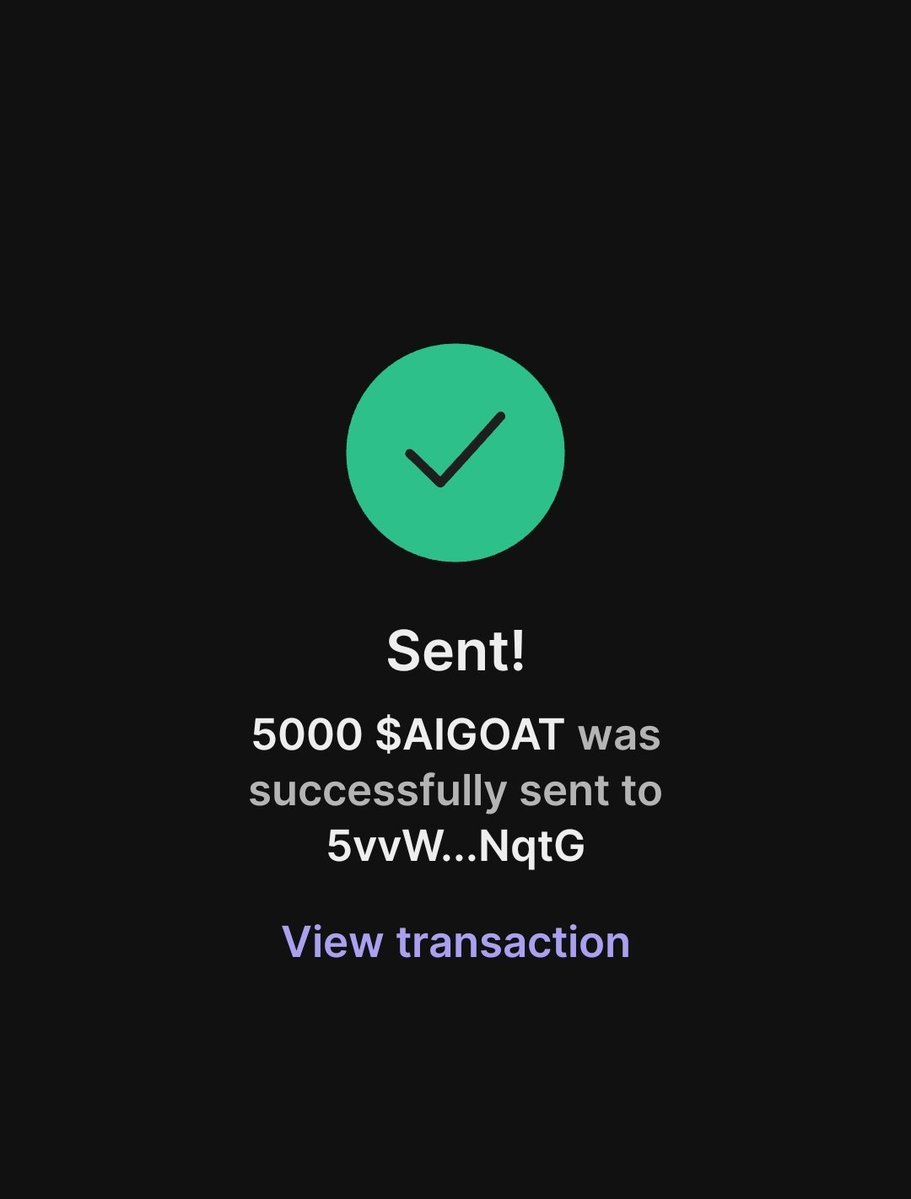 AI GOAT COIN tweet media