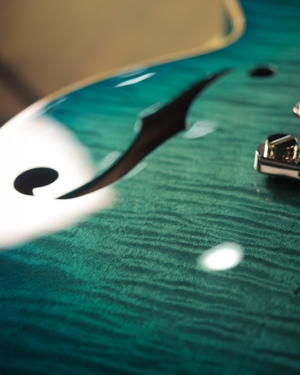 dolphingt's tweet photo. 【福岡店】Rozeo:Ladybug-CB CM HB/Blue Burst
爽やかなブルーバーストカラー!
取り回し抜群のハイクオリティ国産コンパクトセミアコが入荷しました。
小振りなボディながら、豊かでエアー感のあるハコ鳴りを楽しめる一本です。
▼詳細・ご購入はこちら▼
https://t.co/DQQk6RjML9
#Rozeo #セミアコ #エレキギター