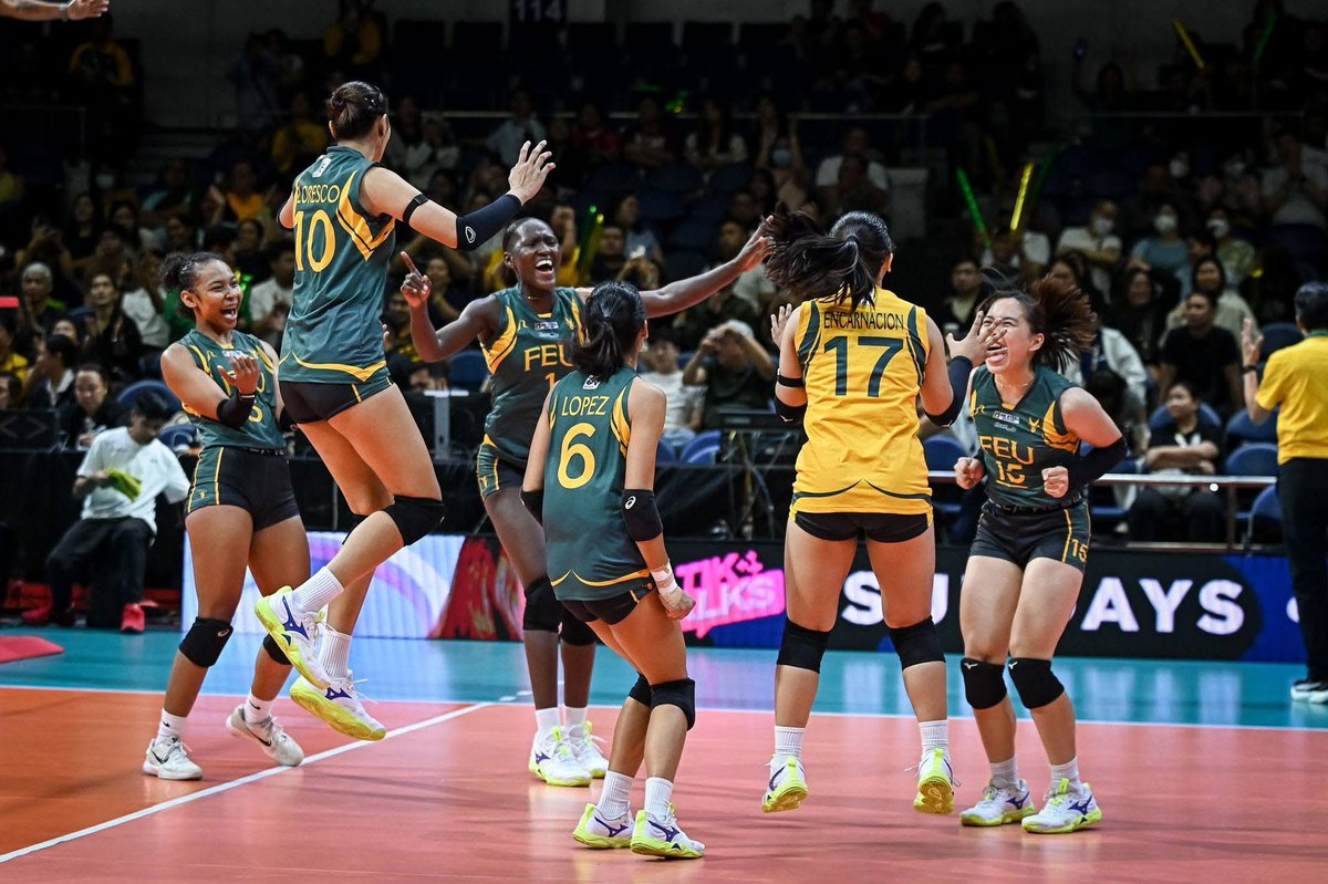 ReymilSalacc's tweet photo. 🔰 FEU vs UST 🐯
S76 2 - 0
S77 1 - 2 (Feu won in the battle of 4th)
S78 2 - 0
S79 0 - 2
S80 2 - 0
S81 1 - 1
S84 0 - 2
S85 0 - 2
S86 1 - 1
S87 2 - 0
Classic Rivalry in the last 10 seasons
🔰 11 W | 🐯 10 W
Who will win this crucial game on Sat? 🤯
#FEUST | #PancitSisters 🍜 https://t.co/eSB0bcHVXH