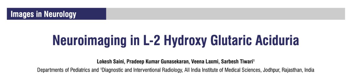 Annals of Indian Academy of Neurology tweet media