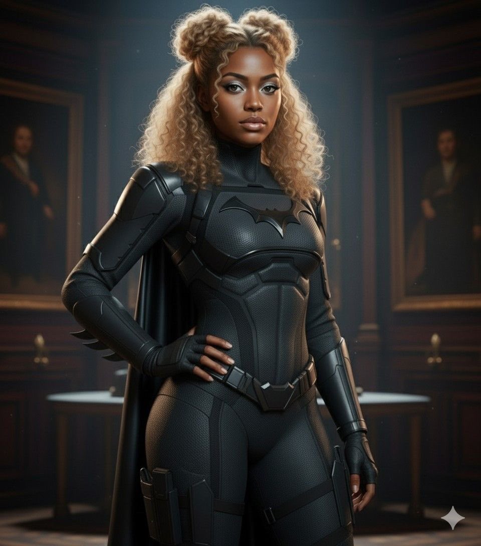 Original DC Character.
Destiny Fox.
Daughter of lucius Fox.
Hero Name-The Midnight Bat.
Switch.
Lewd/Non lewd.