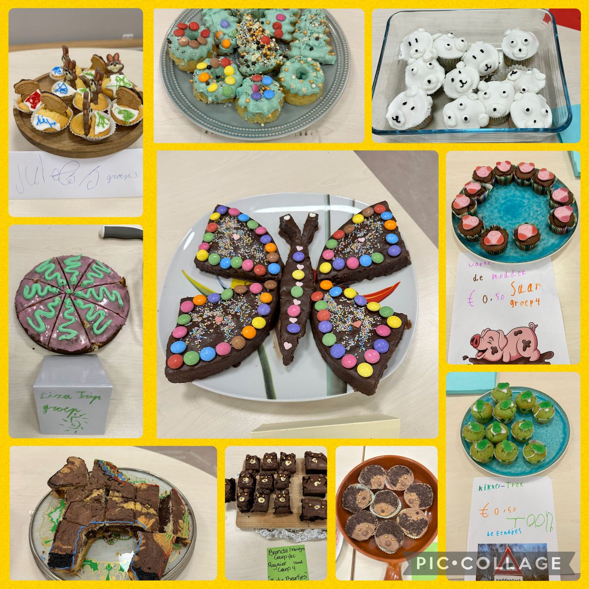 Wat waren er een mooie creaties. Heel Tweemaster Bakt. En wat was er een enorme belangstelling van onze ouders. Zo gezellig! #watishettochleukopdetweemaster