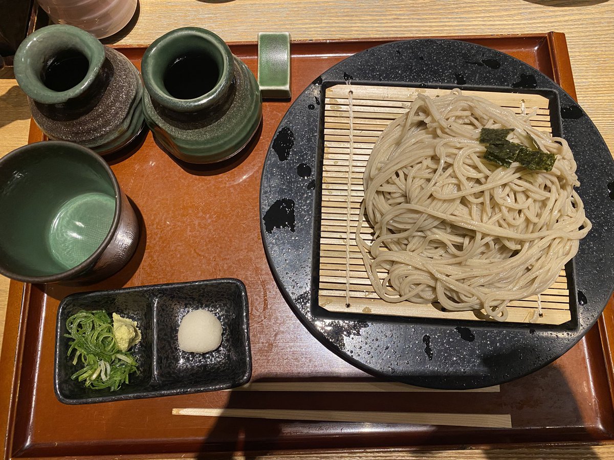 新そば美味しかったです✌️😆