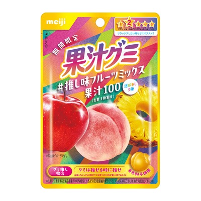 JapanSupport_m's tweet photo. Did you know Japan has many snacks you can only find here? 🍫🍡
Newly released Kajyu Gummy Fruit Mix. 
Limited time only!

#JapaneseSnacks #Konbini #JapanShopping https://t.co/PZLIvTDf0W