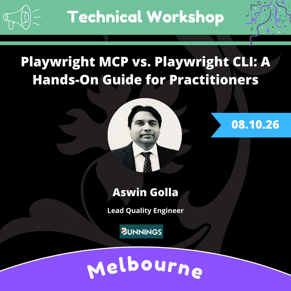 Testing Talks tweet media