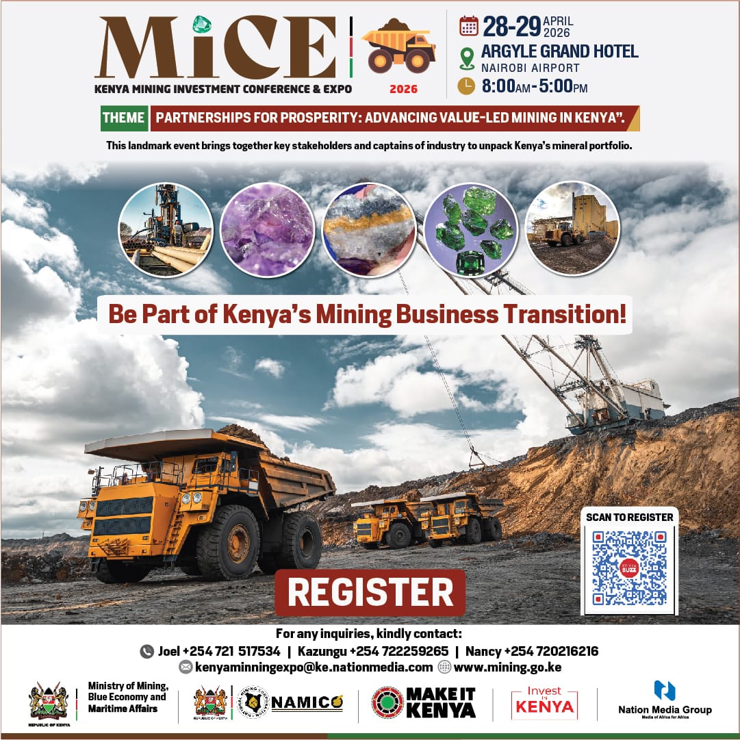 KimtaiHarry's tweet photo. Kenya Mining Investment Conference & Expo 2026 — a premier platform connecting investors, industry leaders and policymakers shaping Africa’s mineral future.
For more Info: https://t.co/i9Px5oNUjF
https://t.co/HuQhd9GoQZ
#MICE2026
#MiningKenya
#CriticalMinerals
#InvestInKenya https://t.co/afH2SgUg0C