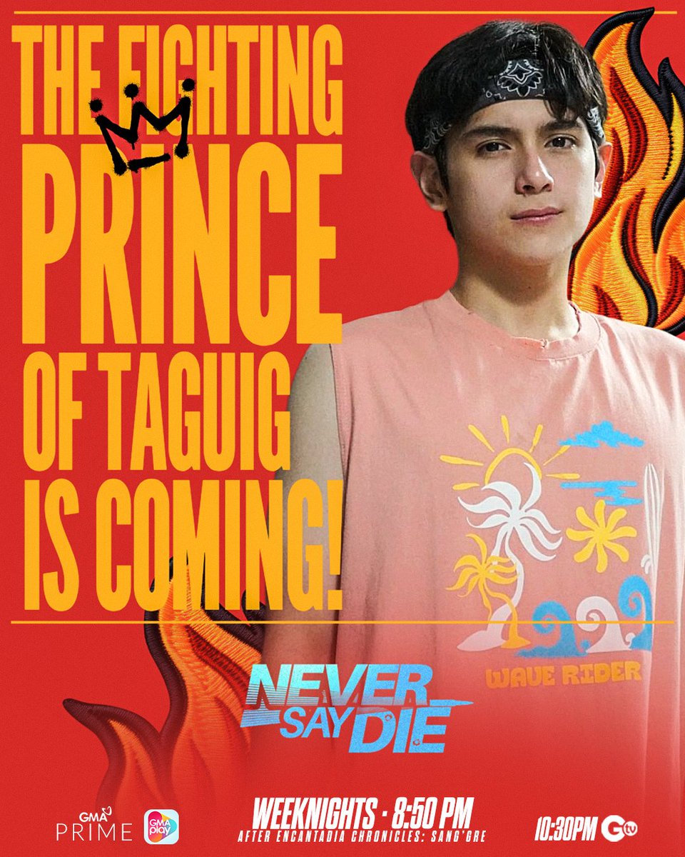 gmanetwork's tweet photo. HEATH JORNALES ON #NeverSayDieGMA! 🔥 

The Fighting Prince of Taguig is coming on 'Never Say Die!' 🤩 Abangan! https://t.co/7hgcLFeqA3