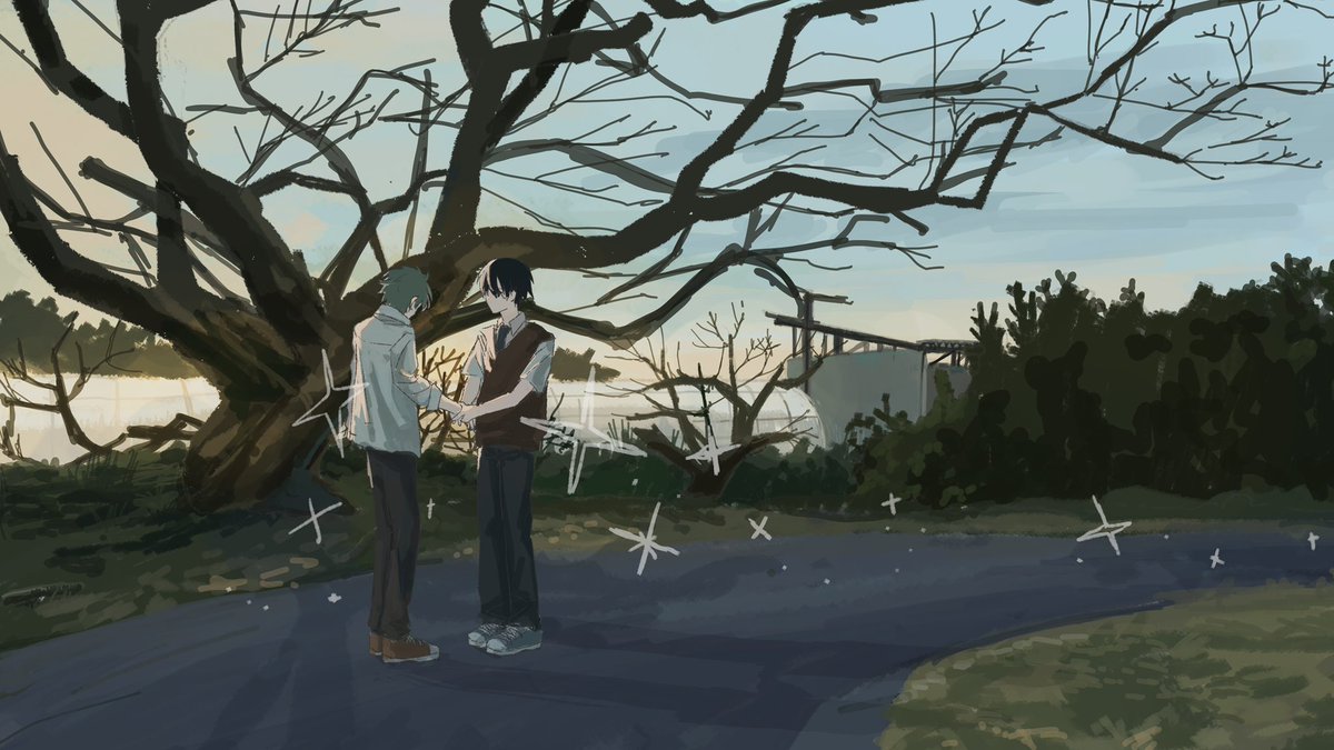 Ohari_owari's tweet photo. 緑髪の子と黒髪少年の一次創作を描いています。
物寂しい雰囲気が好きです。

全反応巡回します!

#春の創作クラスターフォロー祭り
#絵描きさんと繋がりたい
#絵柄が好みって人にフォローされたい https://t.co/6sV6bqgOKB