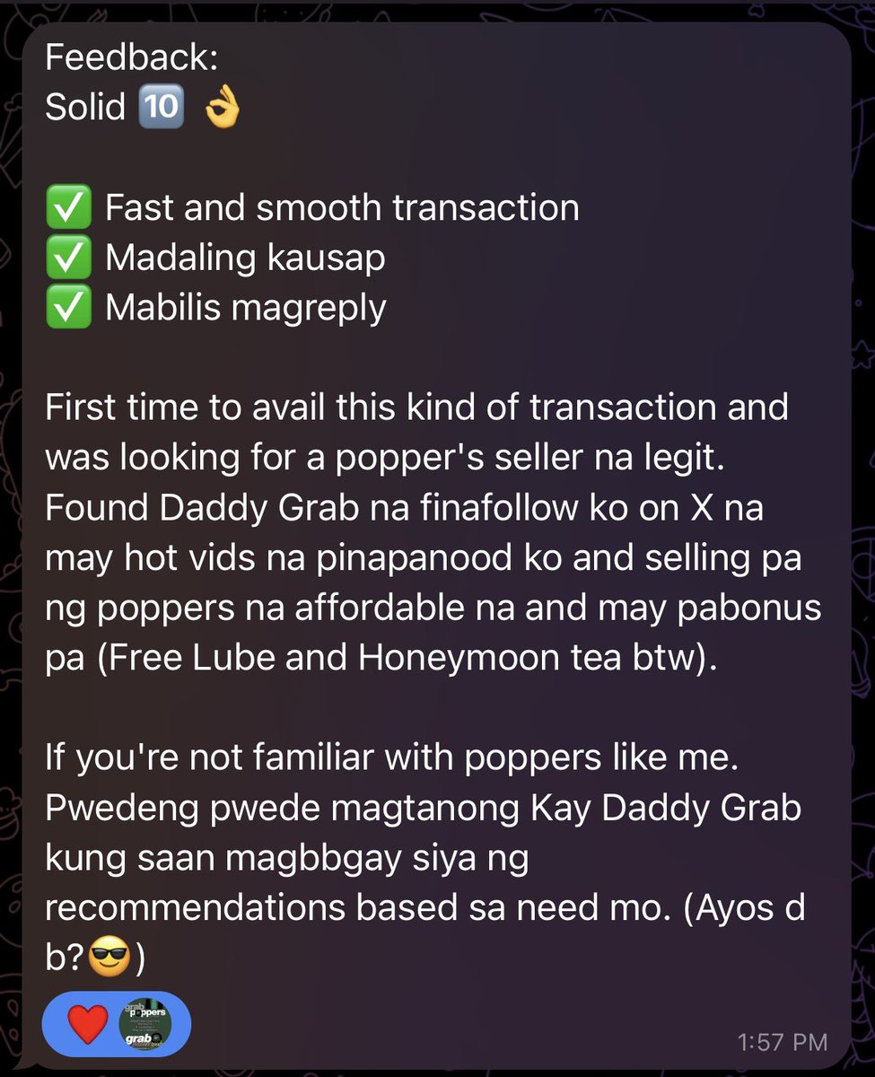 Daddy Grab - Quality & Trusted Poppers💯 tweet media