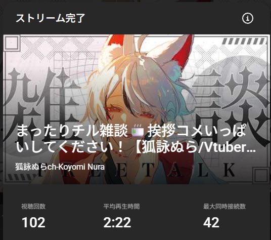 Koyomi_Nura's tweet photo. 同接40越え久しぶりに見たカモ
みんな見に来てくれてありがと〜！！ https://t.co/xhPuePQpy0