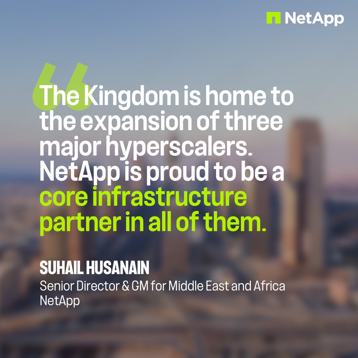 NetApp EMEA tweet media