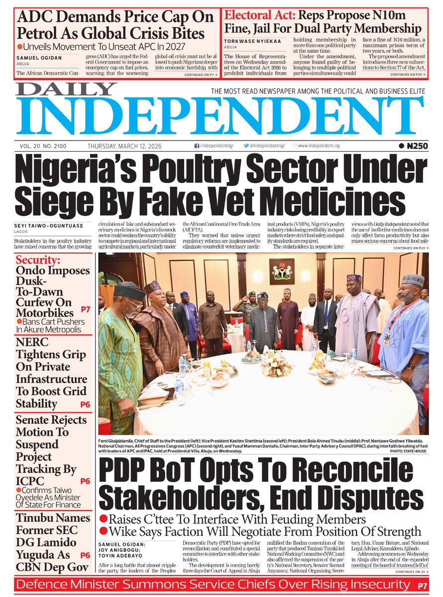 Independent Nigeria tweet media