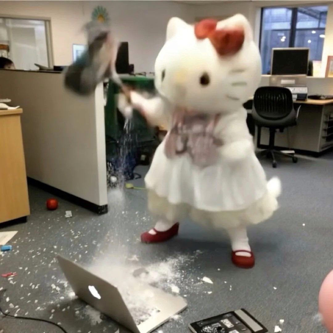 สภาพผมตอนตรวจตัวเลขใน excel แล้วเจอว่าคนเก่าผูกสูตรผิดทุกเดือนตั้งแต่ปีที่แล้ว