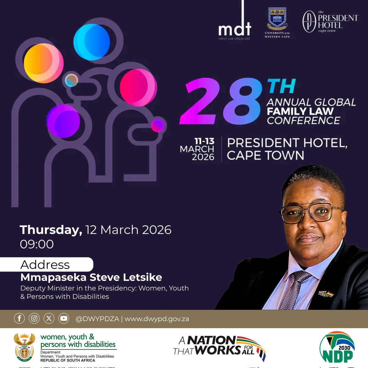 Dept of Women, Youth & Persons with Disabilities tweet media