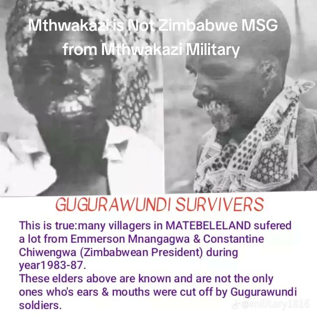 When it comes to guguraundi genocide majority of shona people stand with zanupf