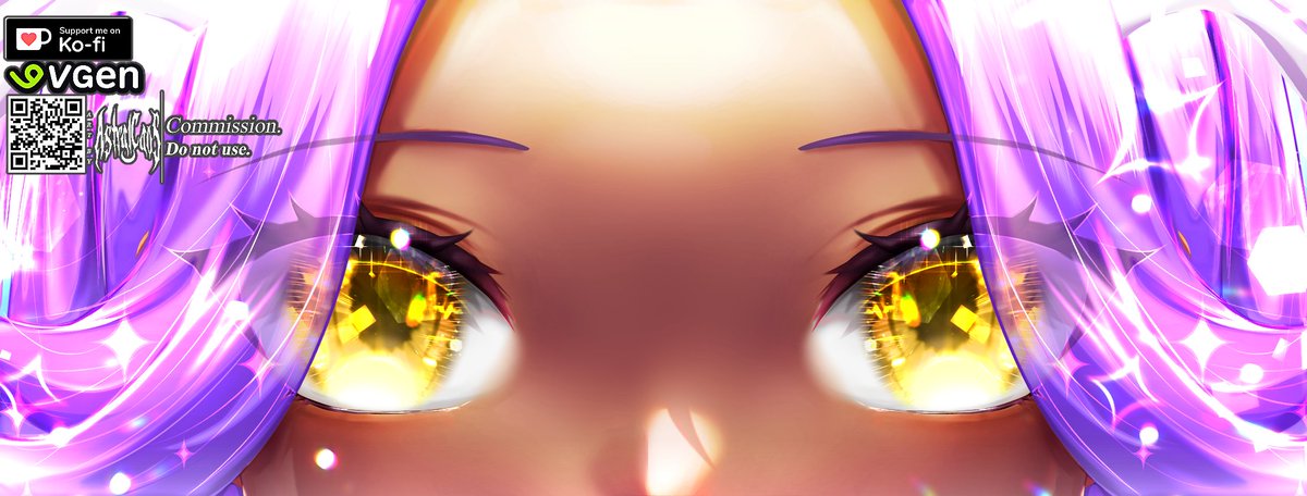 Just finished another Eyebanner commission! ✨ I have slots open on my VGen, grab yours now! 🎨🌟

➤ vgen.co/AstralCaos

#VGencomm #VGen #eyes #commission