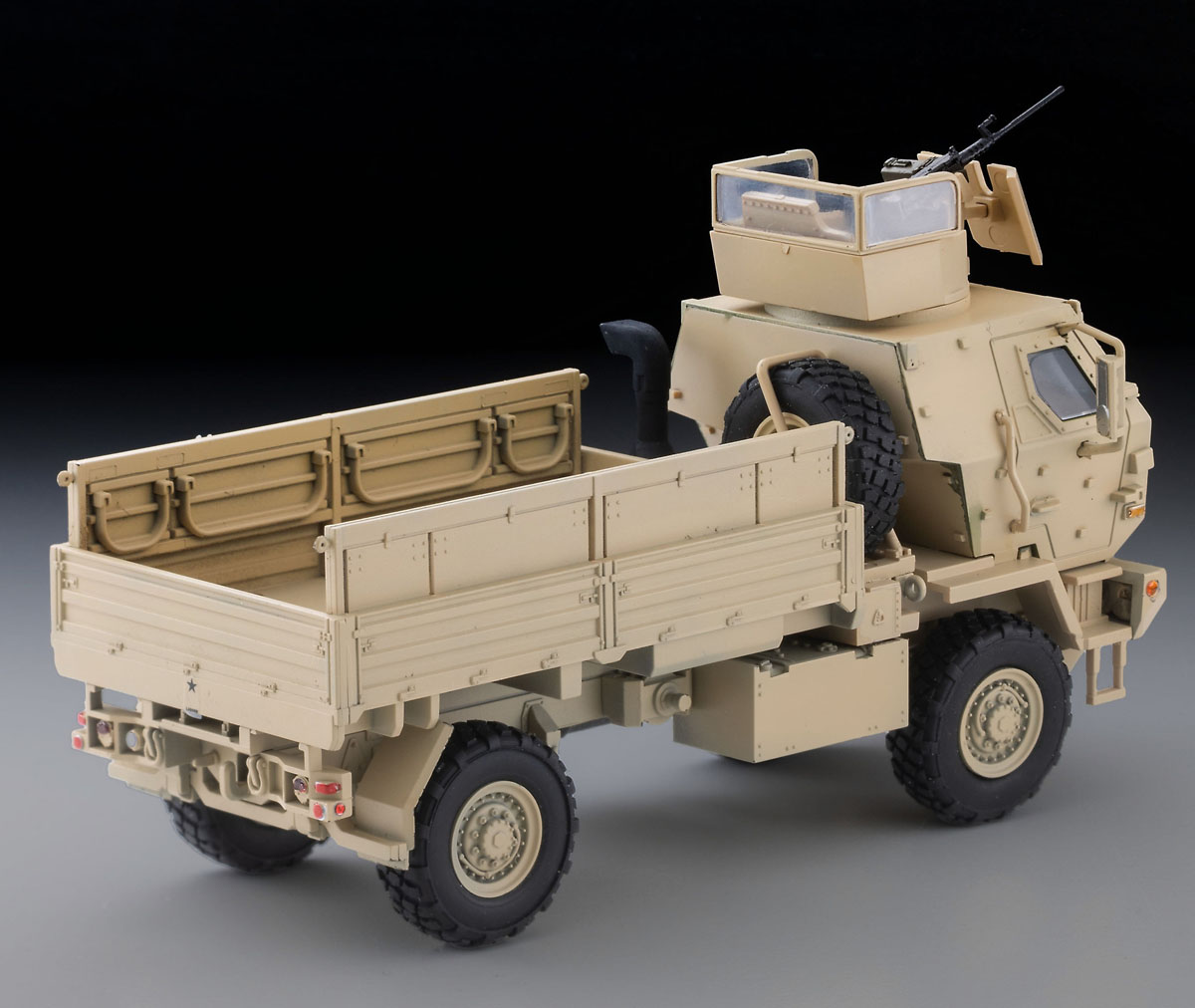 hobbysearch_mc's tweet photo. 【ミニカー・ミリタリー完成品予約開始】トミーテック アーセニア64
1/64 [AS004]M1078ガン・トラック
https://t.co/FKUddyXQxT
米軍のロジスティックスを支える万能軍用トラック M1078が登場！
装甲キャビン(LSAC)と、M2重機関銃を装備する `ガン・トラック`を再現。
#FMTV #M1078 #軍用車 https://t.co/RU4oA3NdA1