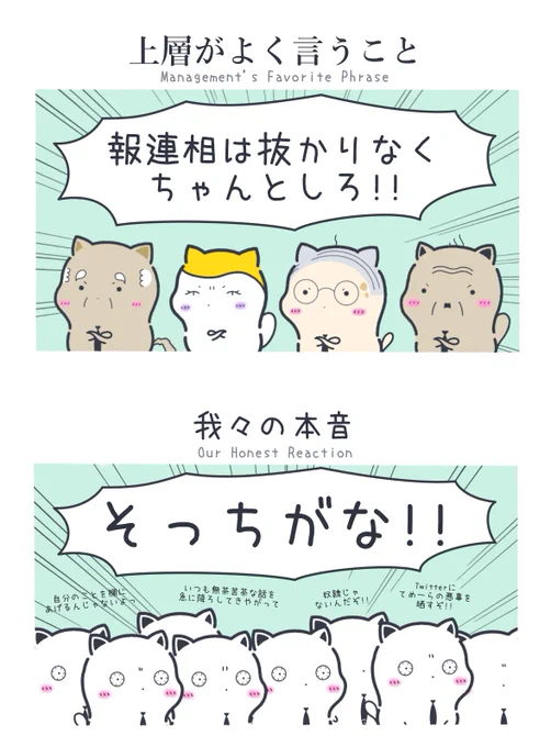 報連相 