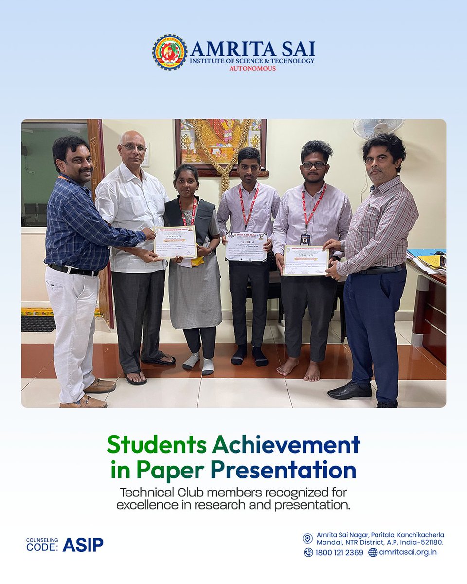 Amrita Sai College tweet media